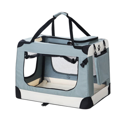 I.Pet Pet Soft Crate Carrier Dog Cat Travel Portable Bag Large Puppy Kennel Cage