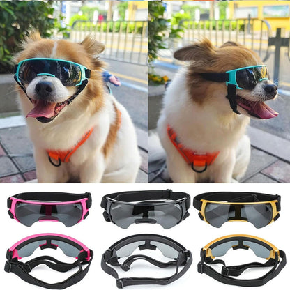 Dog Sunglasses UV Eye Protection Goggles for Small Pets Outdoor Travel Sunshade
