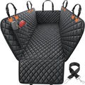 Dog Seat Cover Car Seat Cover for Pets 100%Waterproof Pet Seat Cover Hammock 600D Heavy Duty Scratch Proof Nonslip Durable Soft Pet Back Seat Covers for Cars Trucks and Suvs