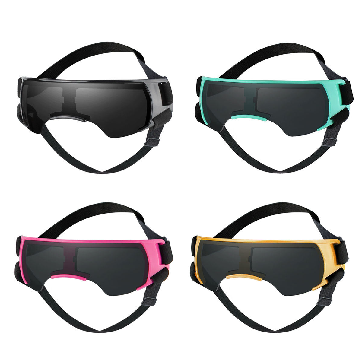 Dog Sunglasses UV Eye Protection Goggles for Small Pets Outdoor Travel Sunshade