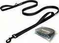 Heavy Duty Dog Leash - 2 Handles by Padded Traffic Handle for Extra Control, 6Foot Long - Perfect for Medium to Large Dogs (6 Ft, Black)