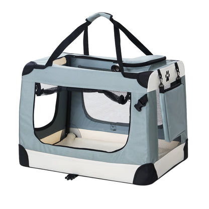 I.Pet Pet Soft Crate Carrier Dog Cat Travel Portable Bag Large Puppy Kennel Cage
